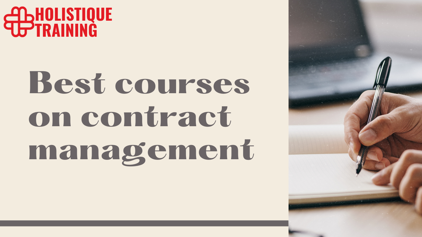 Best courses on contract management