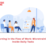 Learning in the Flow of Work: Microtraining Inside Daily Tasks