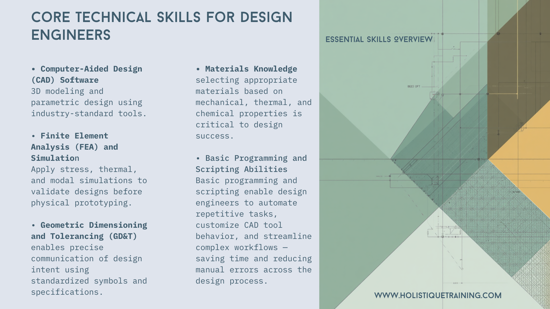 Core Technical Skills For Design Engineers