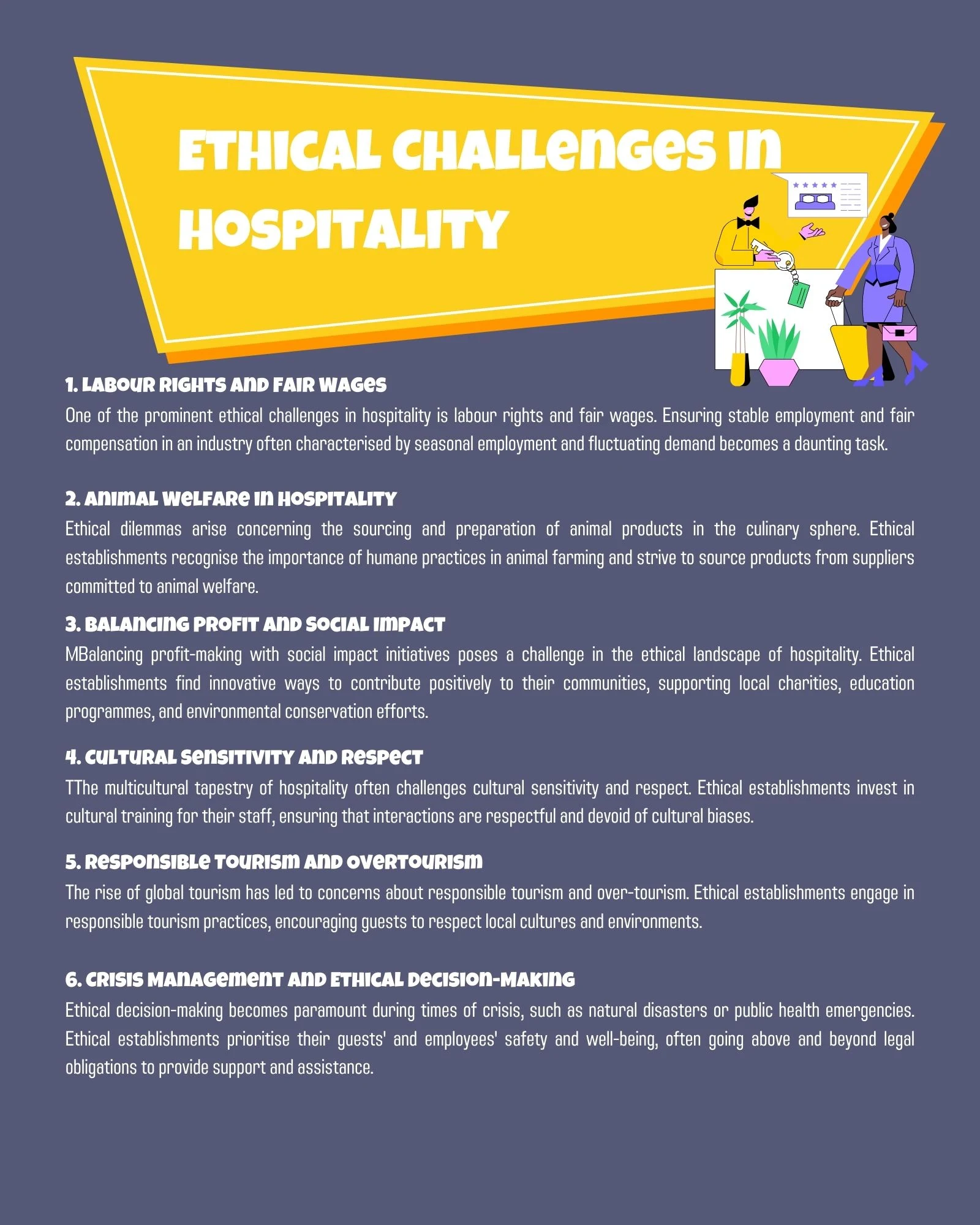 Ethical Challenges in Hospitality