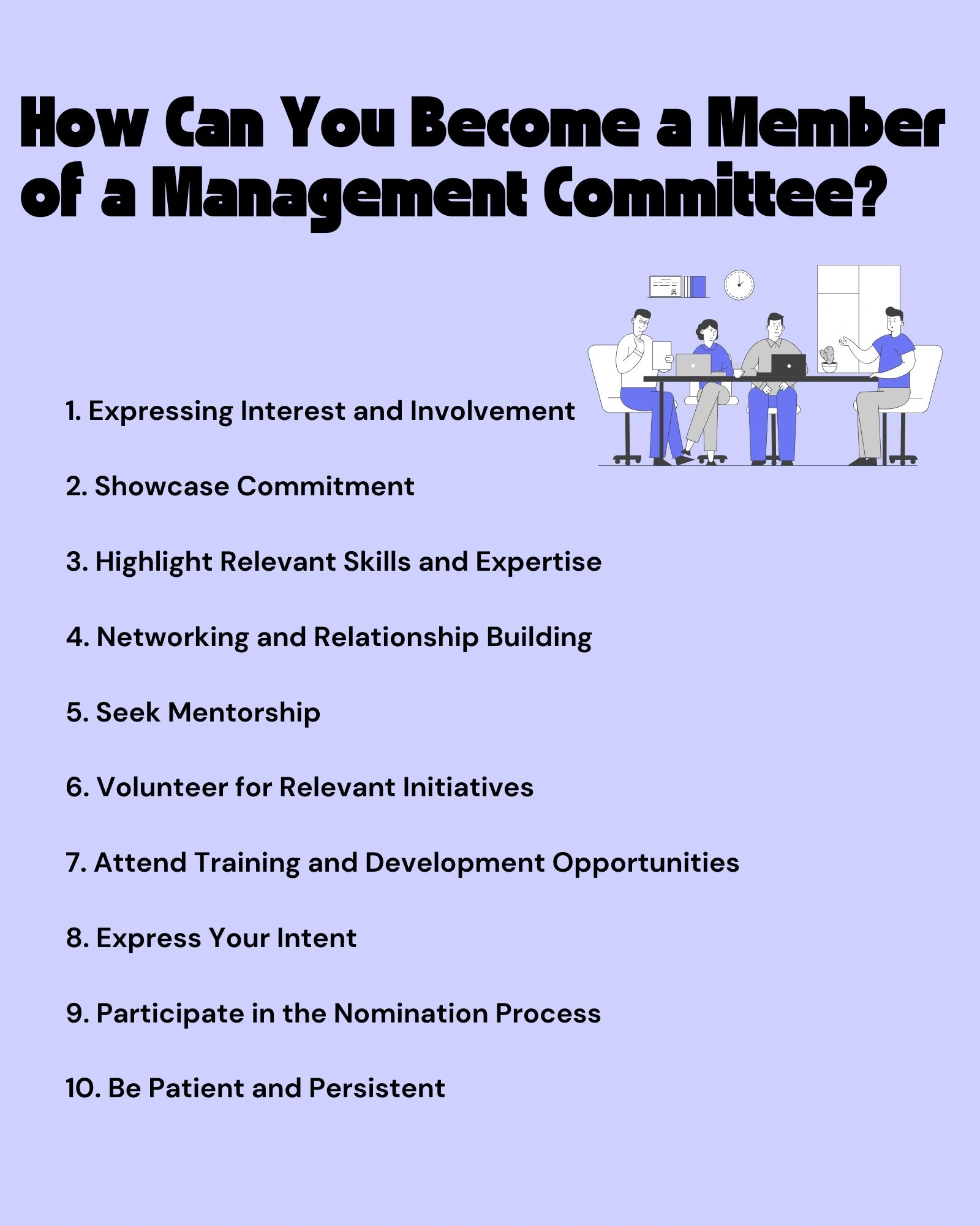 How Can You Become a Member of a Management Committee?