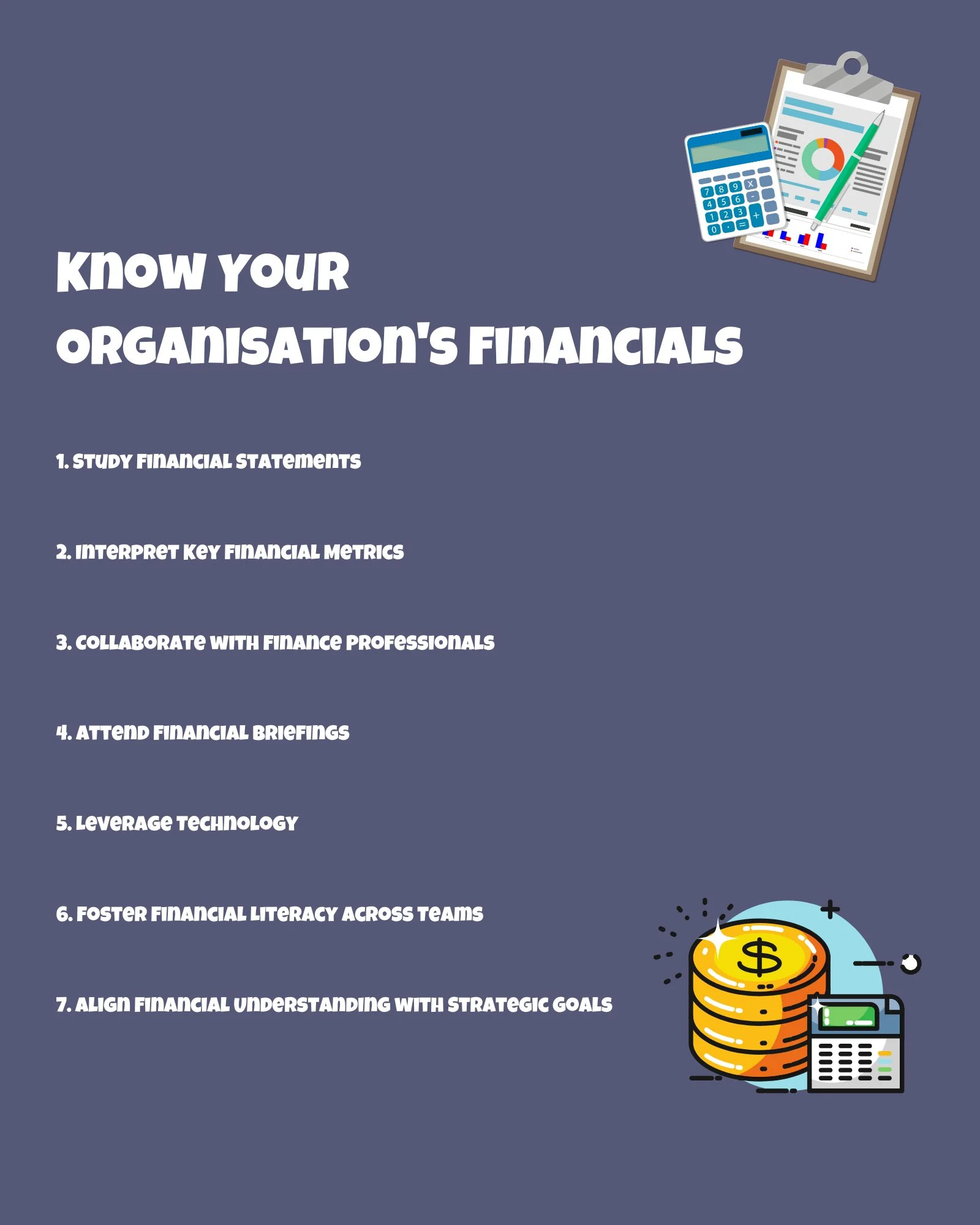 Know Your Organisation's Financials