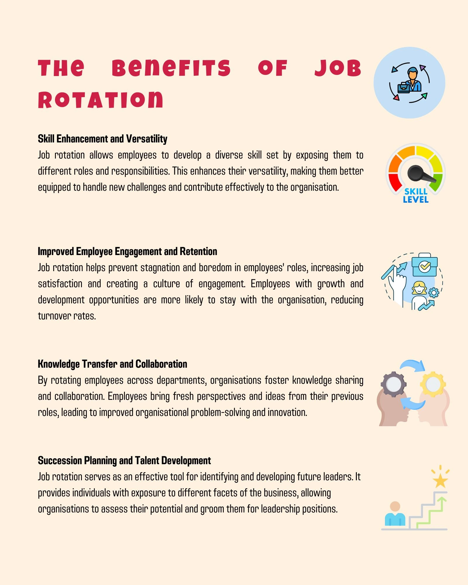 The Benefits of Job Rotation